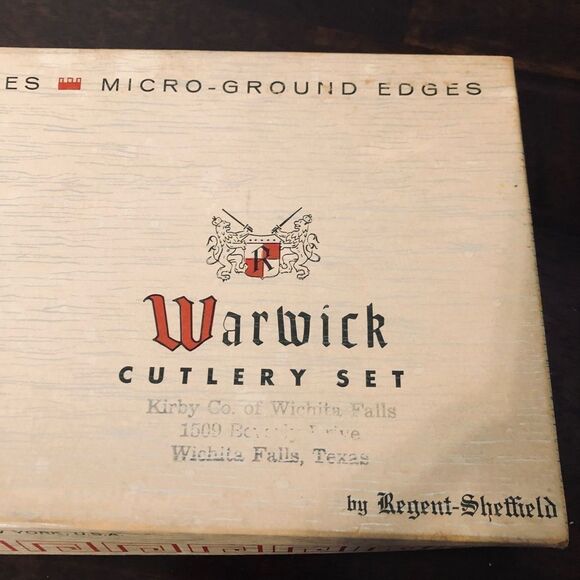 Vintage Warwick Cutlery Knife Set - Picture 7 of 8